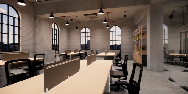 Reformas Integrales de Oficinas y Despachos en Hospitalet de Llobregat · Diseño de Espacios, Planos y Renders en 2D / 3D
